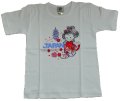 Kid's Small / Japanese T shirt  -Japan- White, Cotton - SPECIAL DISCOUNT